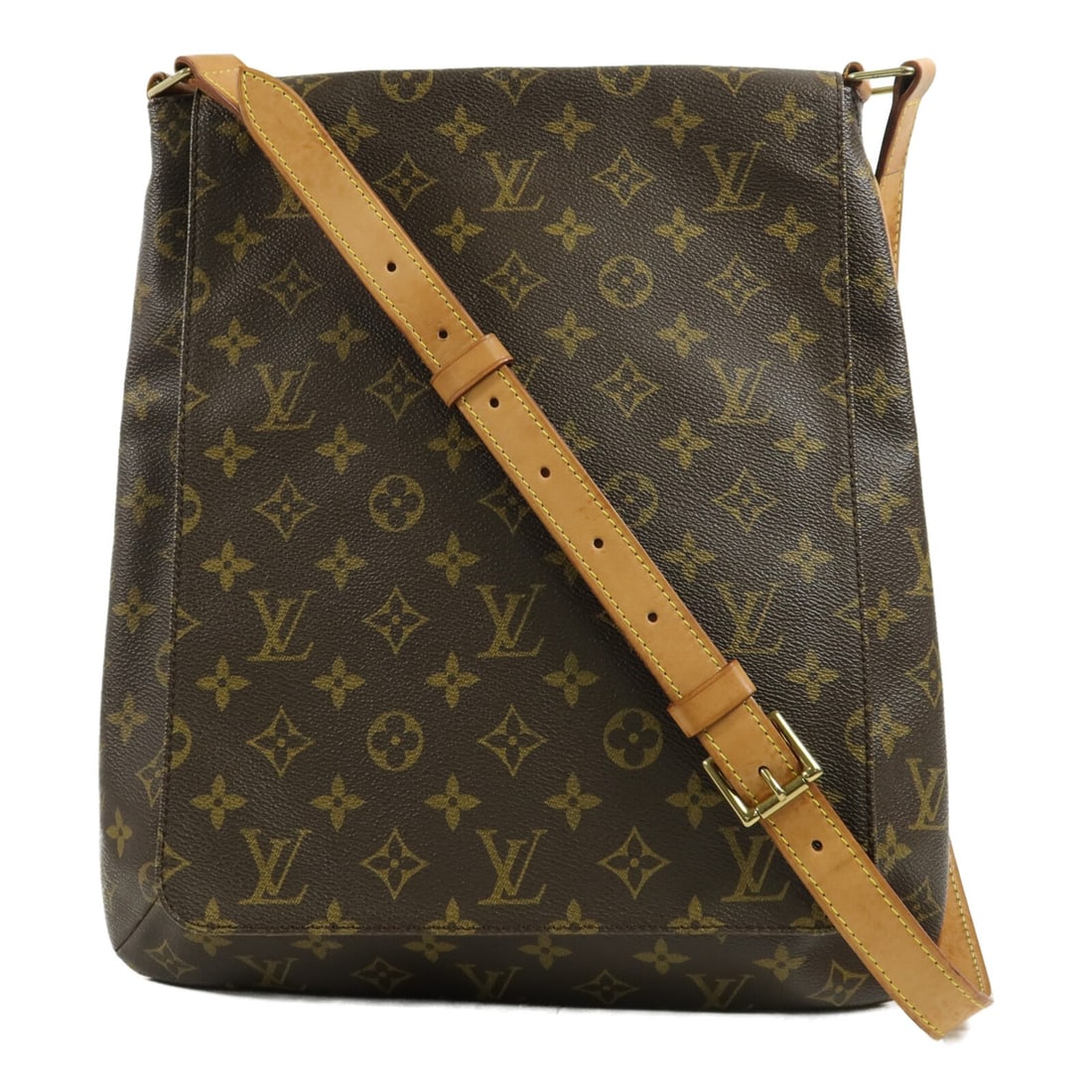 Louis Vuitton Musette Salsa Shoulder Bag M51387 Monogram Brown: Louis Vuitton Musette Salsa Shoulder Bag M51387 Monogram Brown Louis Vuitton Musette Salsa shoulder bag in brown Monogram PVC coated canvas. This women's shoulder bag features a magnetic pocket closur