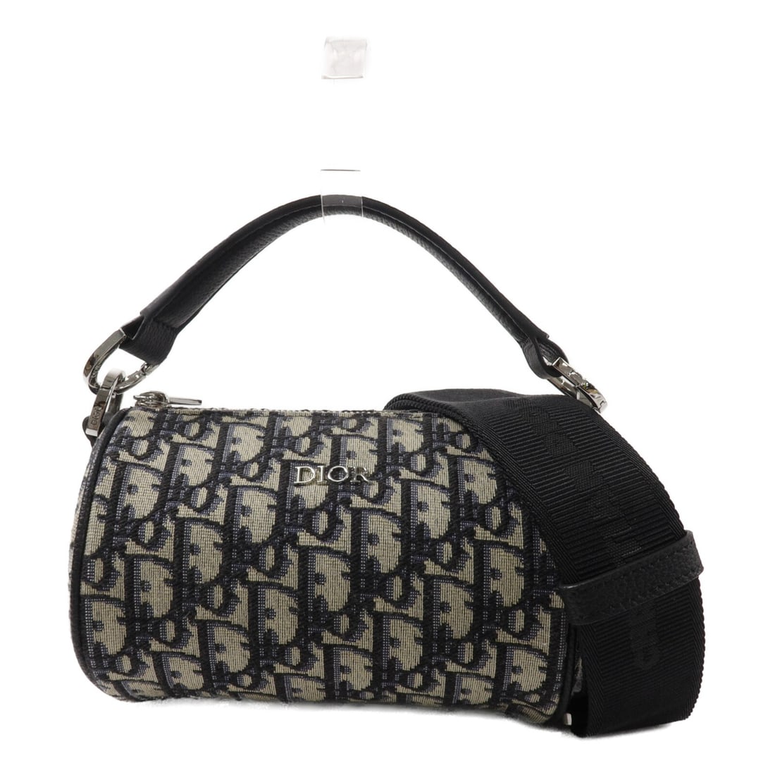 Dior Mini Roller 2 Way Shoulder Bag Navy Canvas CD SHW (1 of 15)