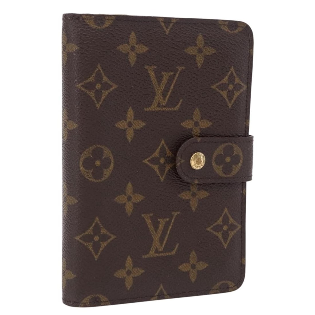 Louis Vuitton M61207 Monogram Canvas Zip Wallet France: Louis Vuitton M61207 Monogram Canvas Zip Wallet France Louis Vuitton Porto Papie Zip wallet in Monogram canvas, model M61207, made in France. This women's wallet shows reasonable wear and tear with vi