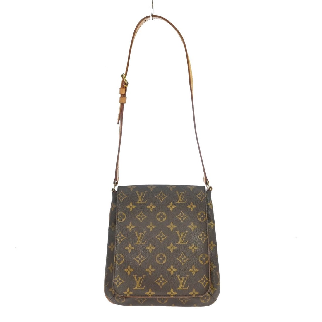 Louis Vuitton Musette Salsa shoulder bag in brown monogram canvas: Louis Vuitton Musette Salsa shoulder bag in brown monogram canvas Louis Vuitton Musette Salsa shoulder bag in brown monogram canvas with leather trim. Made in France, this bag is presented in good con