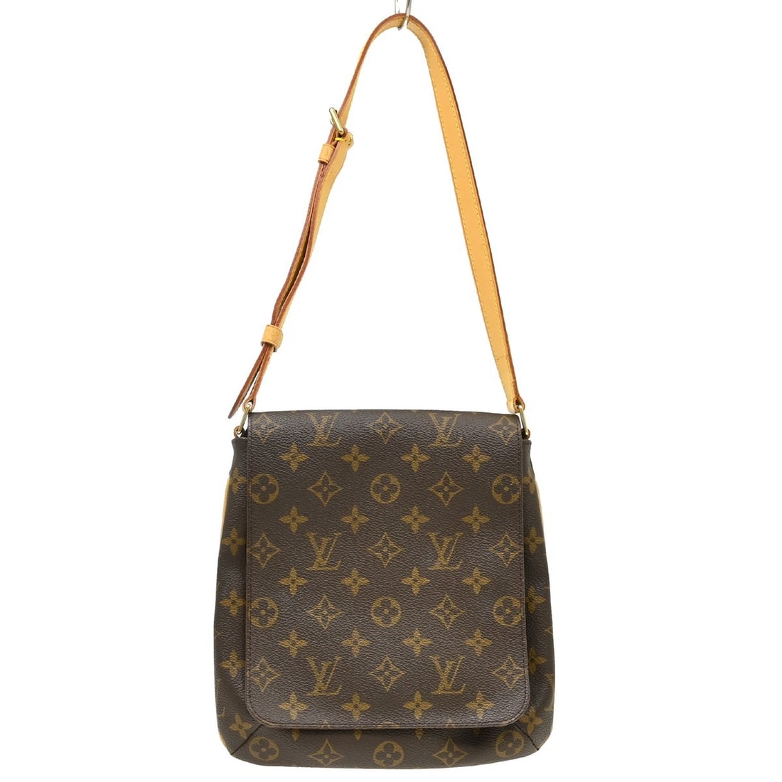 Louis Vuitton Musette Salsa Monogram Shoulder Bag M51258 Short Strap: Louis Vuitton Musette Salsa Monogram Shoulder Bag M51258 Short Strap Louis Vuitton Musette Salsa short shoulder bag in Monogram canvas and leather, designed in a medium size with a flap magnet closure