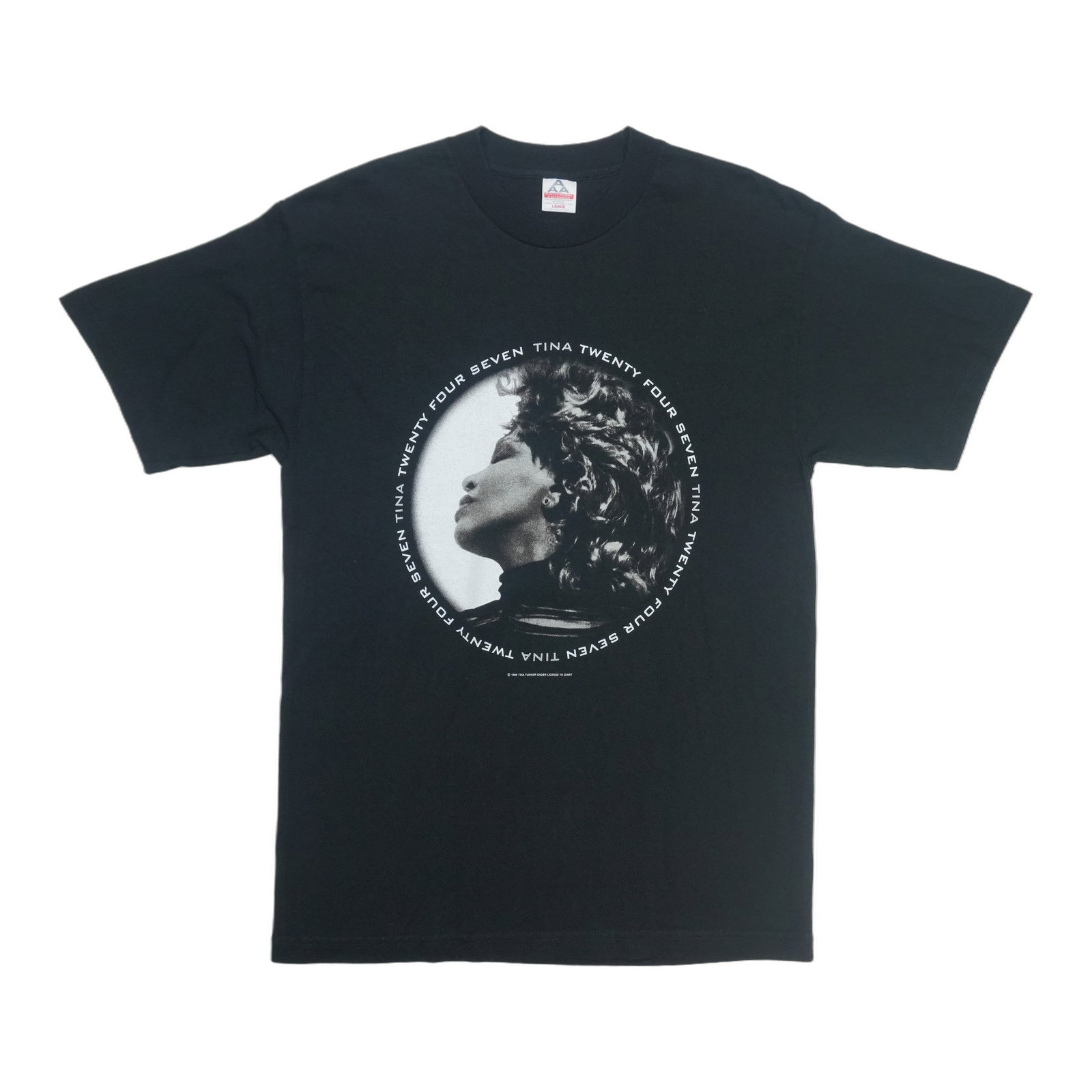 Black 2000 Tina Turner Twenty Four Seven Tour T Shirt Large (1 of 5)