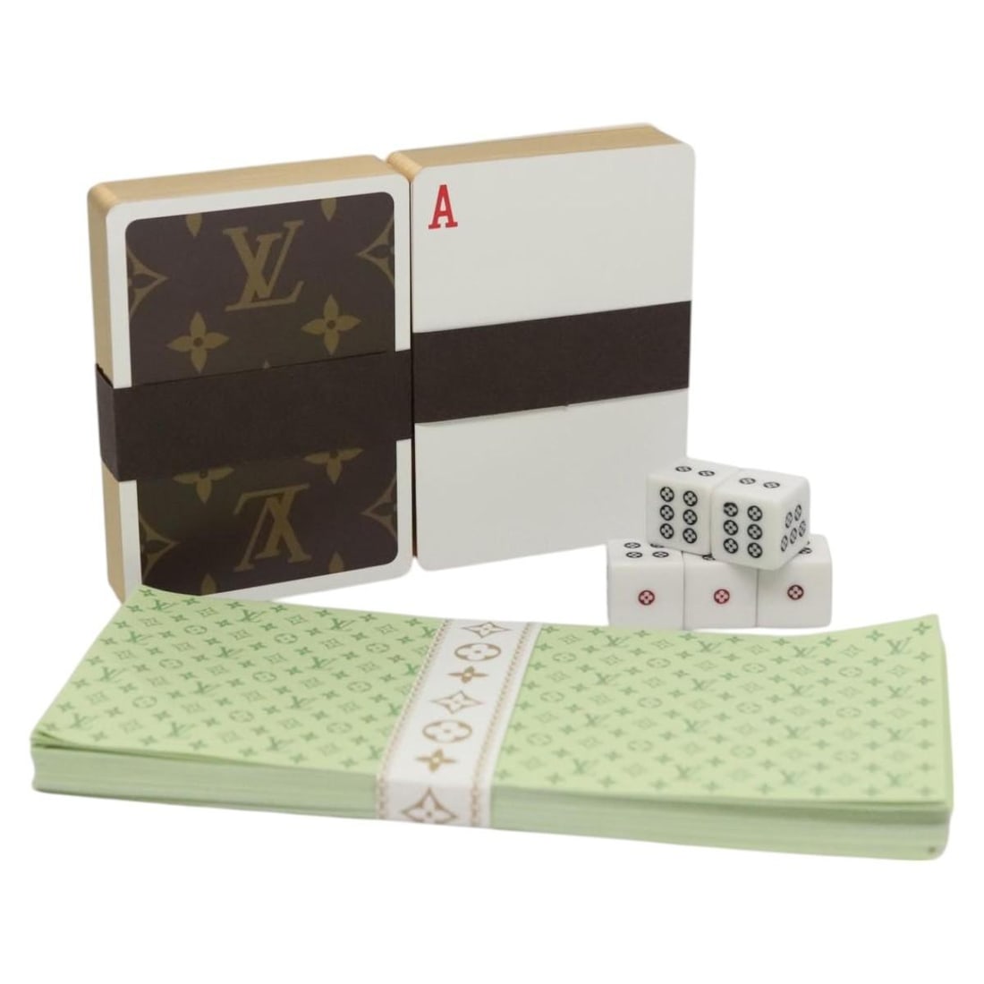 Louis Vuitton Monogram Paper Playing Cards with Box (1 of 17)