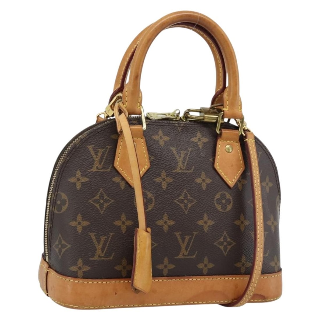 Louis Vuitton Alma BB Monogram Canvas 2way Handbag M53152 (1 of 18)
