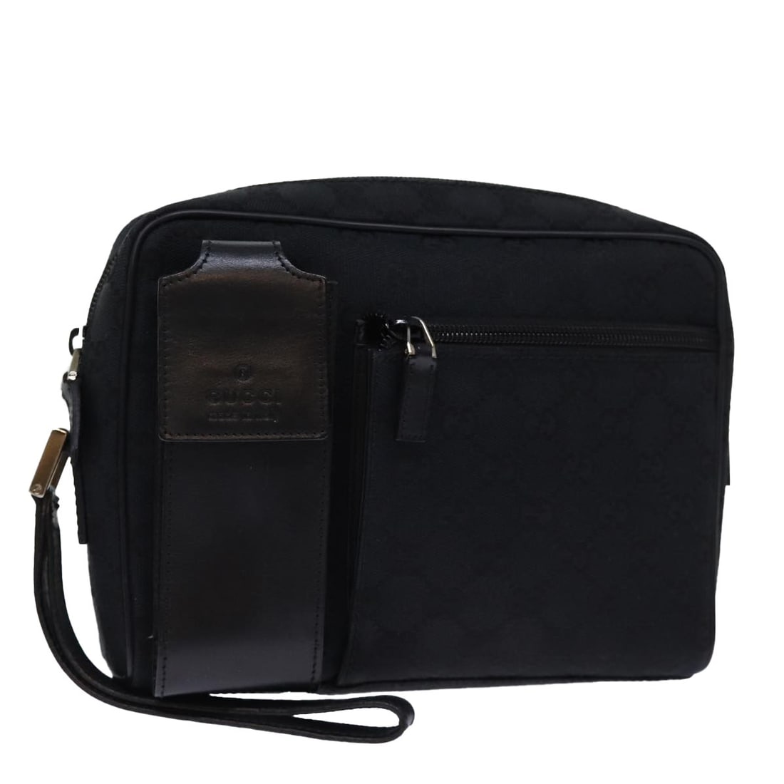 Gucci GG Canvas Black Womens Bag 22cm x 17cm x 5cm: Gucci GG Canvas Black Womens Bag 22cm x 17cm x 5cm Women's Gucci GG canvas item in black canvas, made in Italy. It measures 22 cm x 17 cm x 5 cm and is described as being in good vintage condition wit