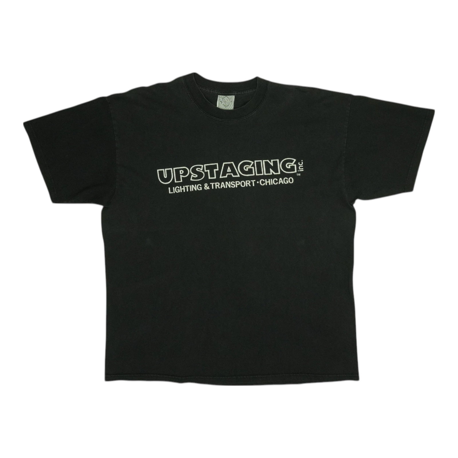 Black 2000 Powerman 5000 Upstaging Crew Tour T Shirt XL (1 of 5)