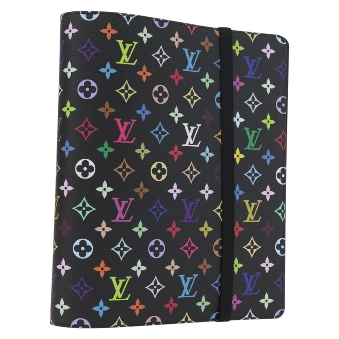 Louis Vuitton GI1505 Monogram Canvas Note Cover Black Japan Only: Louis Vuitton GI1505 Monogram Canvas Note Cover Black Japan Only Japan-only Louis Vuitton x TM note cover in black Monogram canvas. This GI1505 binder-style cover is made in France and comes with a du