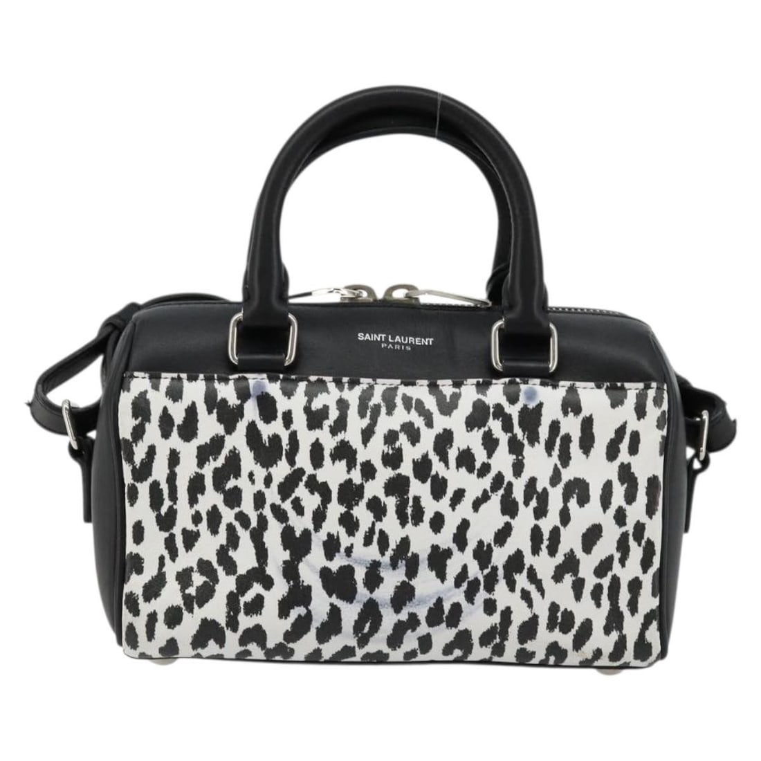 Saint Laurent Classic Baby Duffle leather handbag black (1 of 18)