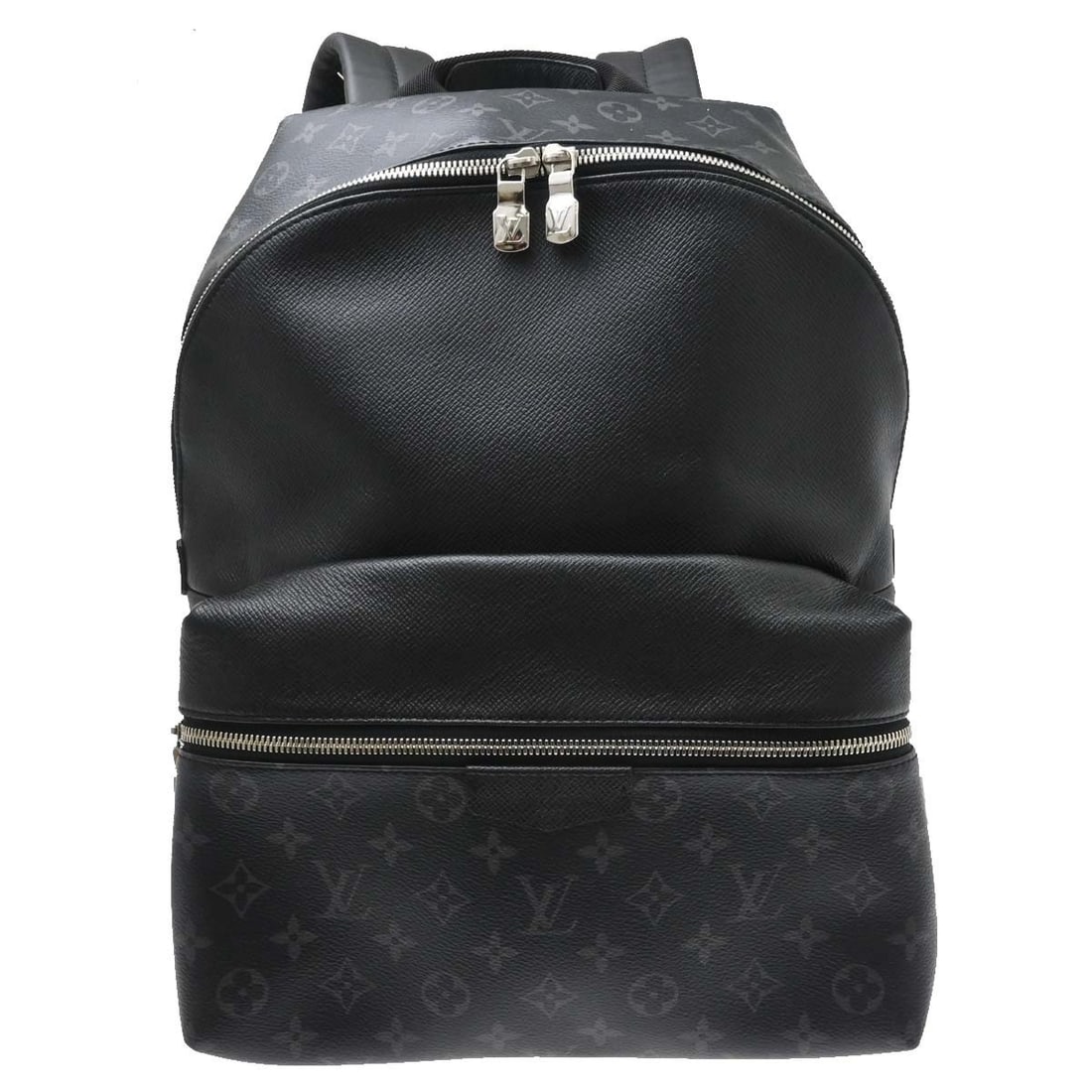 Louis Vuitton Discovery black canvas bag: Louis Vuitton Discovery black canvas bag Louis Vuitton Discovery Monogram backpack in black canvas. This unisex bag is in very good condition with light scuffs and light scratches to the leather exter