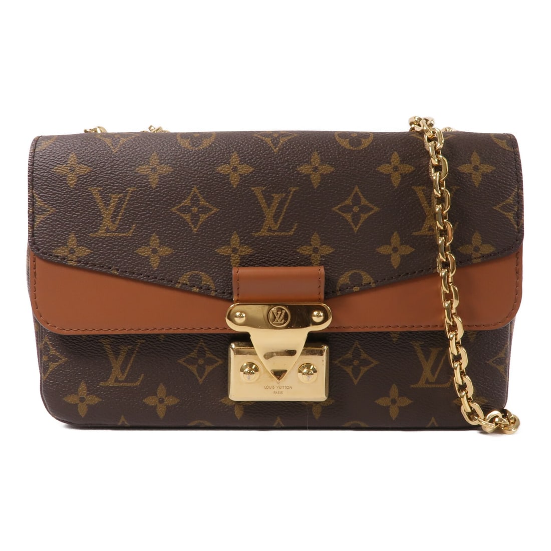 Louis Vuitton Marceau M46127 shoulder bag monogram brown: Louis Vuitton Marceau M46127 shoulder bag monogram brown Louis Vuitton Marceau chain shoulder bag in brown Monogram PVC coated canvas. This women's shoulder bag features a flap design with exterior an