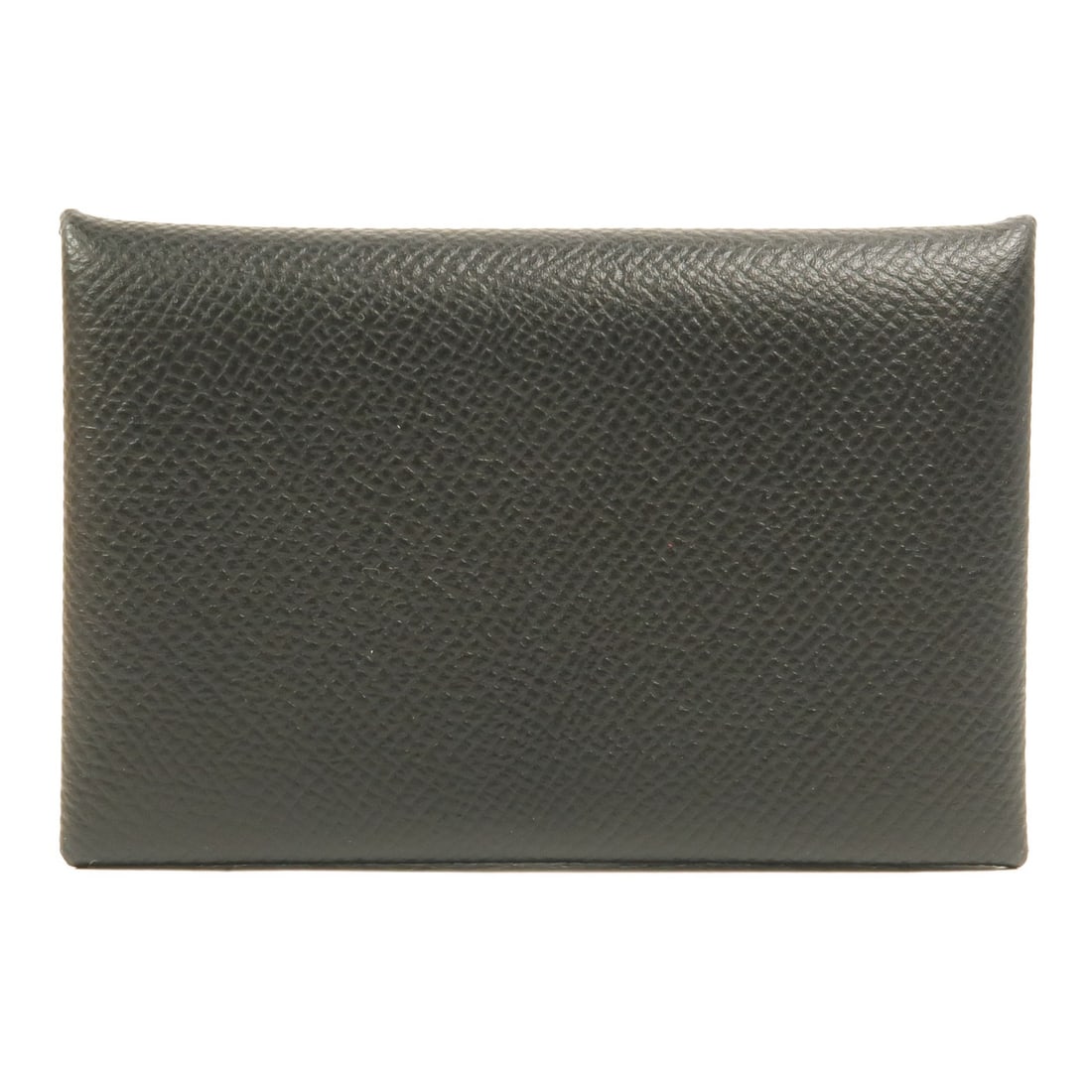 Hermes Calvi Noir Epsom Calfskin Card Case PHW (1 of 16)