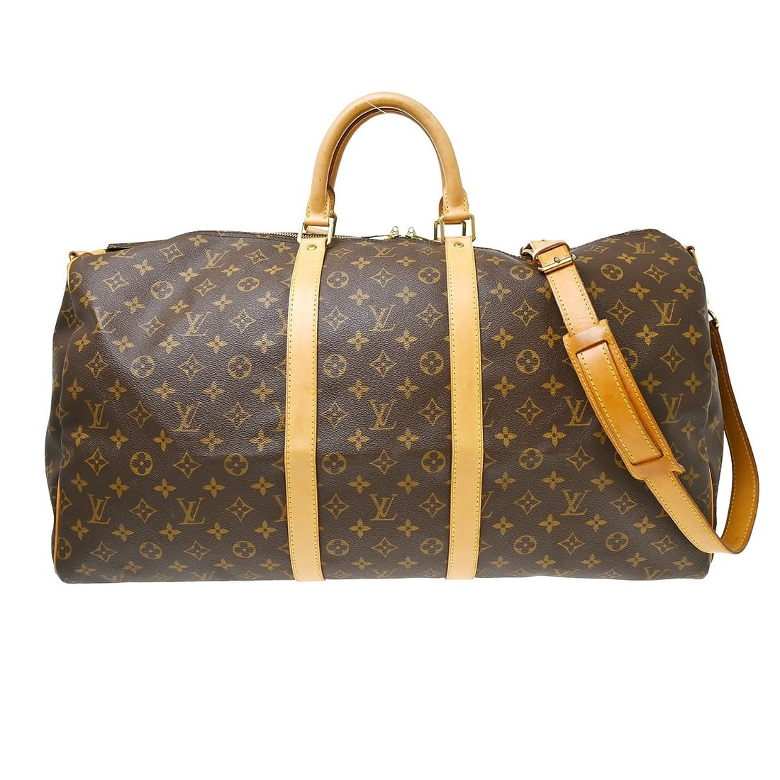 Louis Vuitton Keepall Bandouliere 55 Monogram Travel Duffle Bag M41414 (1 of 12)