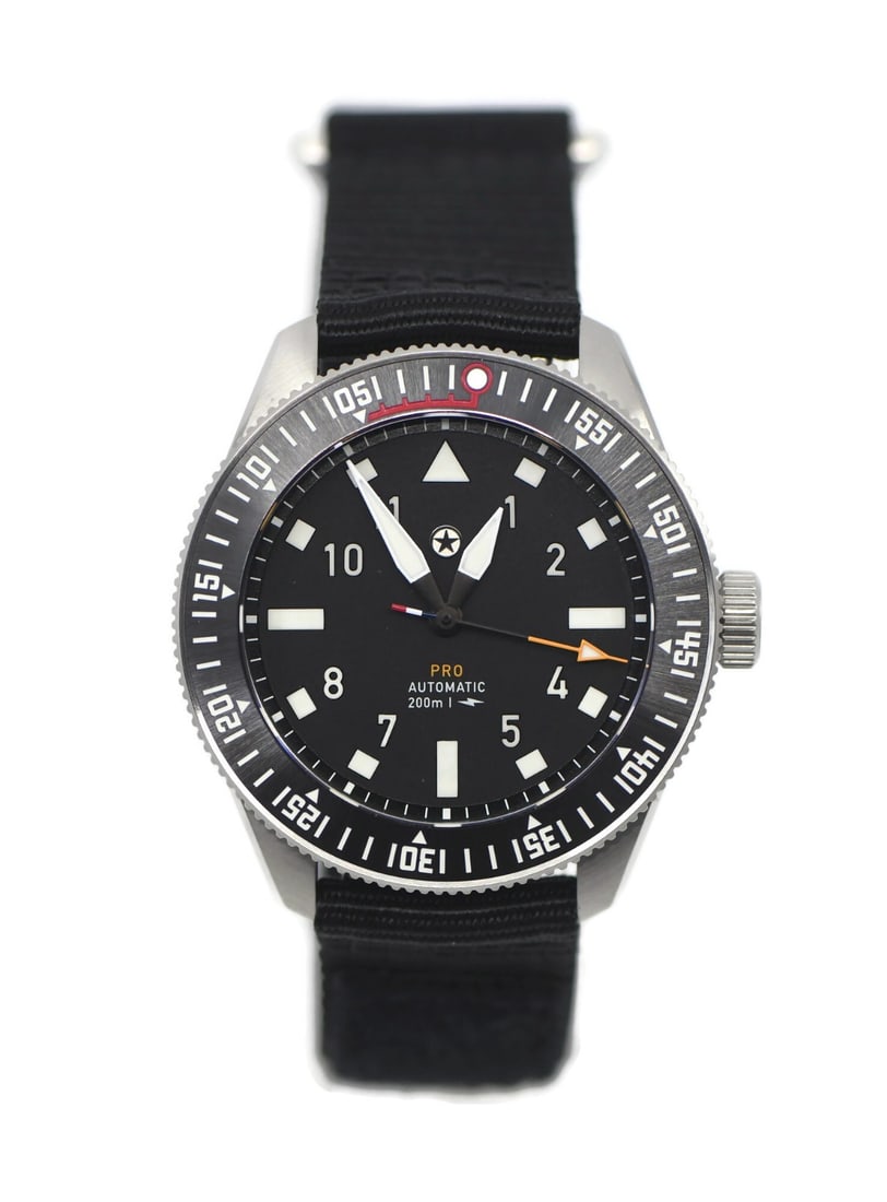 Jack Mason Pursuit Pro 40mm automatic wristwatch with box papers (1 of 6)