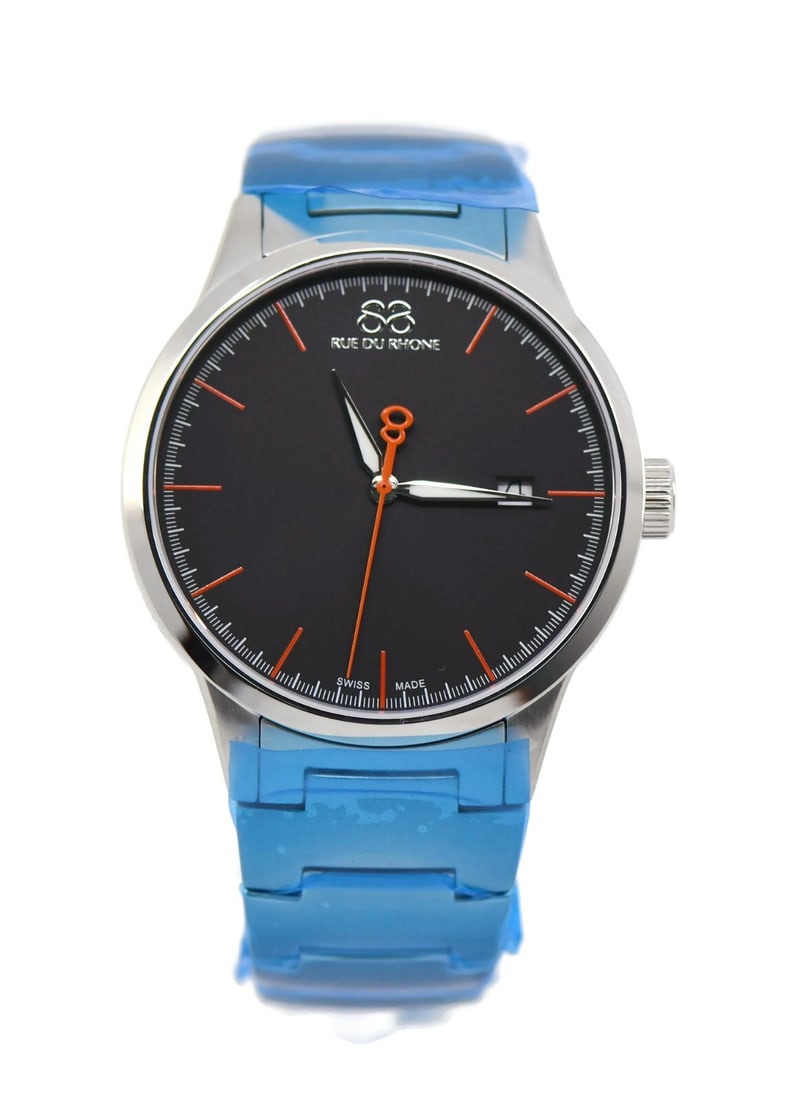 88 Rue Du Rhone Stainless Steel Quartz Watch 87WA154103 Authentic: 88 Rue Du Rhone Stainless Steel Quartz Watch 87WA154103 Authentic Discover the elegance of the Rue Du Rhone Stainless Steel Watch Model 87WA154103. This sophisticated wristwatch features a durable sta