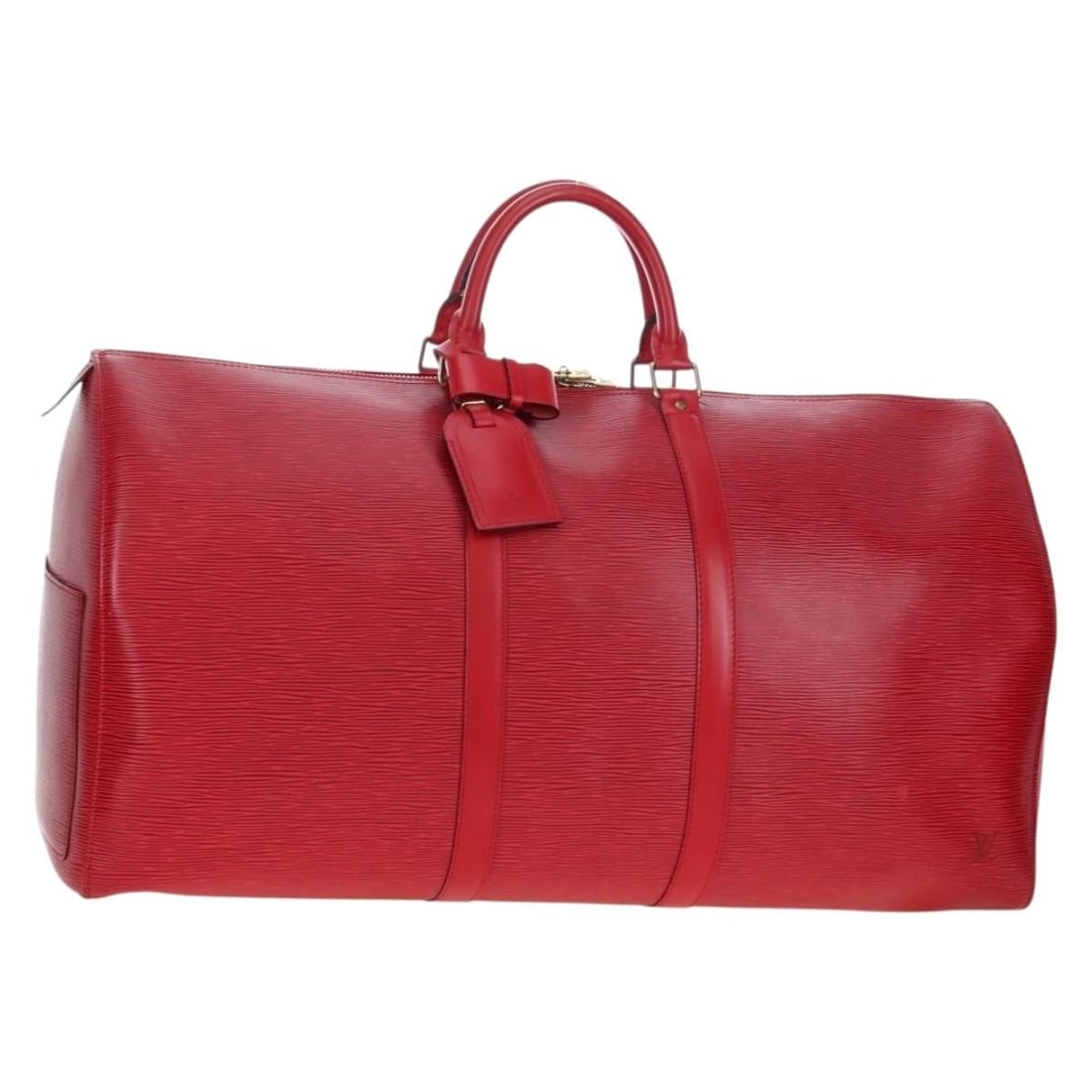 Louis Vuitton M42957 Keepall 55 Red Epi Leather Boston Bag (1 of 18)
