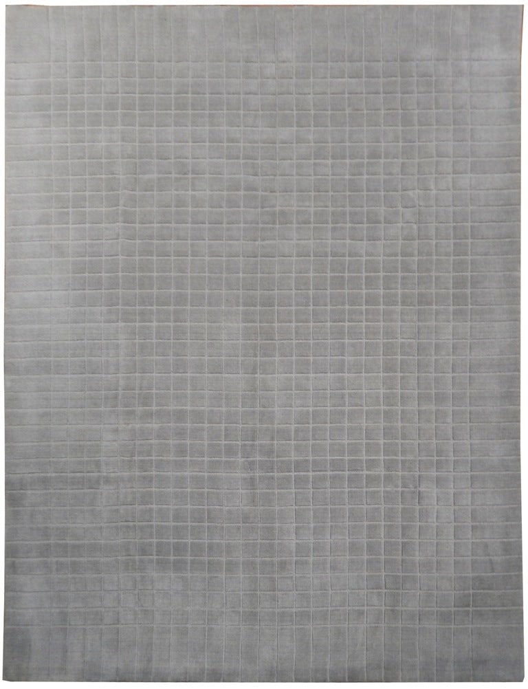 8.1 x 10.1 Taupe Gray Handwoven Wool Area Rug Modern Design: 8.1 x 10.1 Taupe Gray Handwoven Wool Area Rug Modern Design Free continental US Shipping Enhance your living space with the 8.1 x 10.1 Taupe Gray Modern Wool Rug. This handwoven area rug features a so