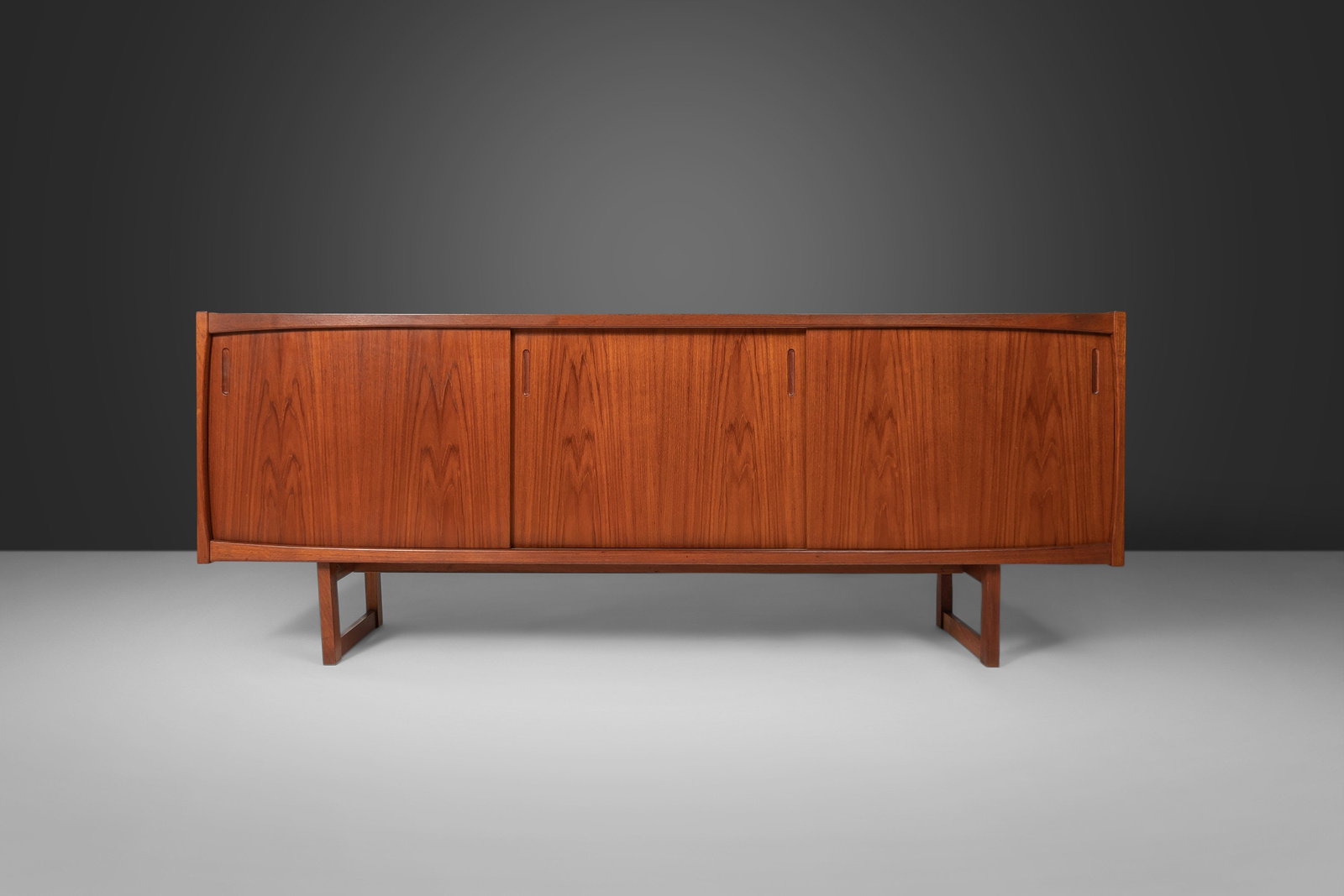 Danish Modern Teak Credenza After Arne Vodder 1960s (1 of 10)
