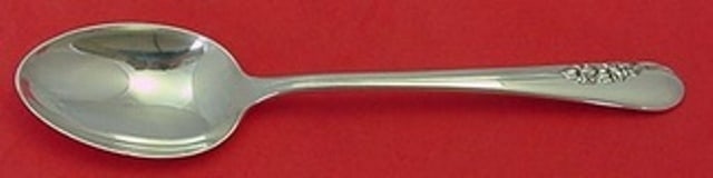 International Sterling Silver Serving Spoon Blossom Time 8 1/4 Vintage (1 of 2)