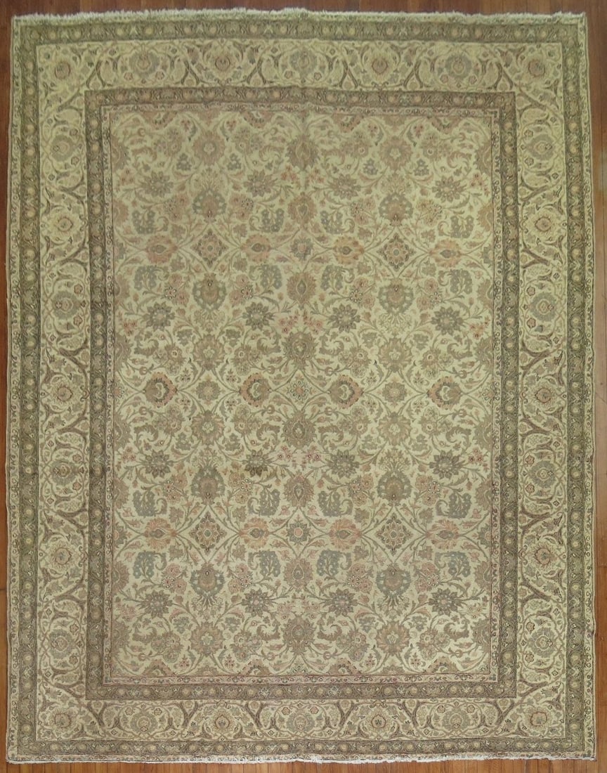 9' 1" x 11' 9" Early 20th Century Persian Tabriz Rug (1 of 7)