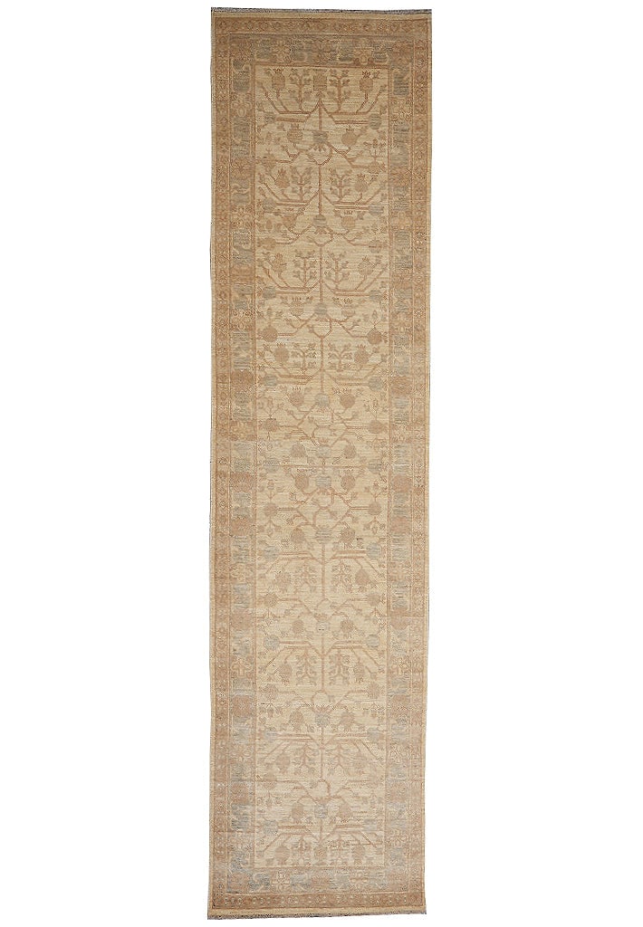 2.8 x 11' Oushak Runner Handmade Wool Rug: 2.8 x 11' Oushak Runner Handmade Wool Rug Free continental US Shipping Handmade Oushak runner made of wool in a 2.8 x 11 ft size. The item is listed as un-used and is a runner style rug. Specification