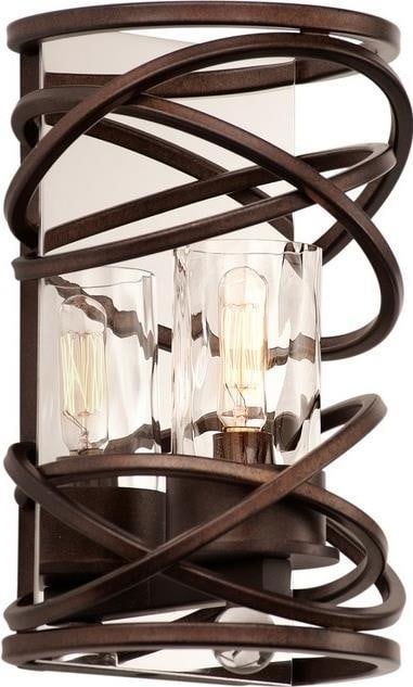 Kalco Eternity Industrial Elegance Wall Sconce Etruscan Bronze 1-Light (1 of 1)
