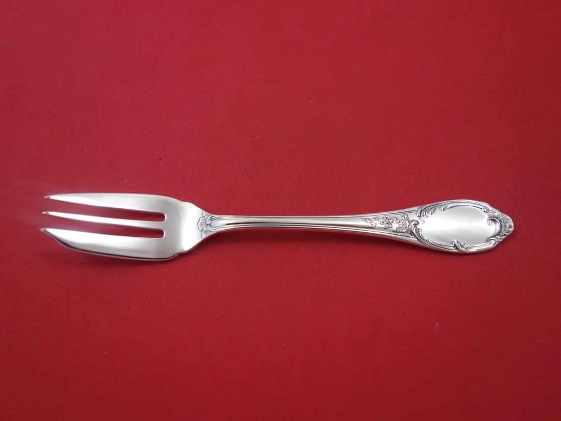 Buccellati Monte Mario Sterling Silver Cake Fork 5.5" Unused (1 of 1)