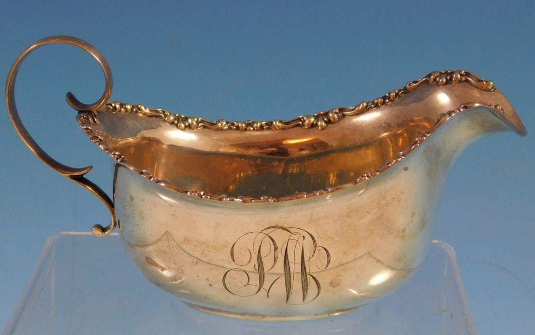 Frank Whiting Victoria Florence Sterling Silver Sauce Boat #2395 (1 of 6)