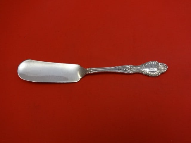 Tiffany & Co Richelieu Sterling Silver Jelly Knife 6 3/4" Monogrammed: Tiffany & Co Richelieu Sterling Silver Jelly Knife 6 3/4" Monogrammed This exquisite jelly knife from the Richelieu pattern by Tiffany & Co. is crafted from high-quality sterling silver. Measuring 6 3