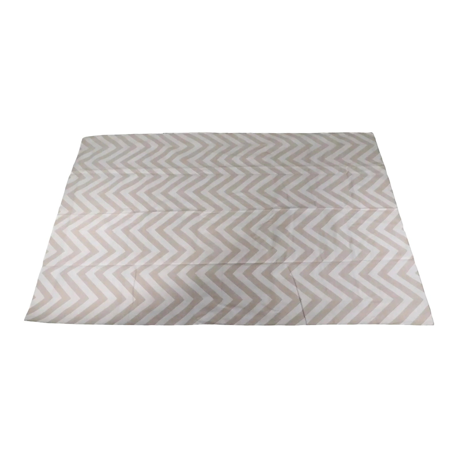 Ivory Malabar Geometric Dhurrie Carpet by The Rug Company (1 of 10)