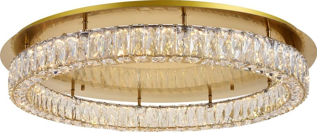 Elegant Lighting Monroe Royal Crystal Flush Mount Ceiling Light (1 of 1)