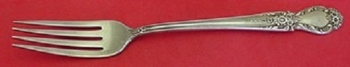International Sterling Silver Brocade Dinner Fork 7.75 Inch: International Sterling Silver Brocade Dinner Fork 7.75 Inch This exquisite dinner fork is crafted from sterling silver and features the elegant Brocade pattern by International. Measuring 7 3/4 inches