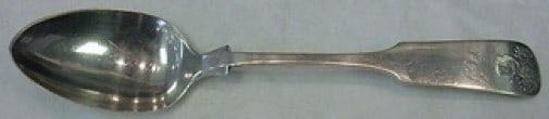 Durgin-Gorham Sheaf of Wheat Sterling Silver Serving Spoon 9 Inch (1 of 2)