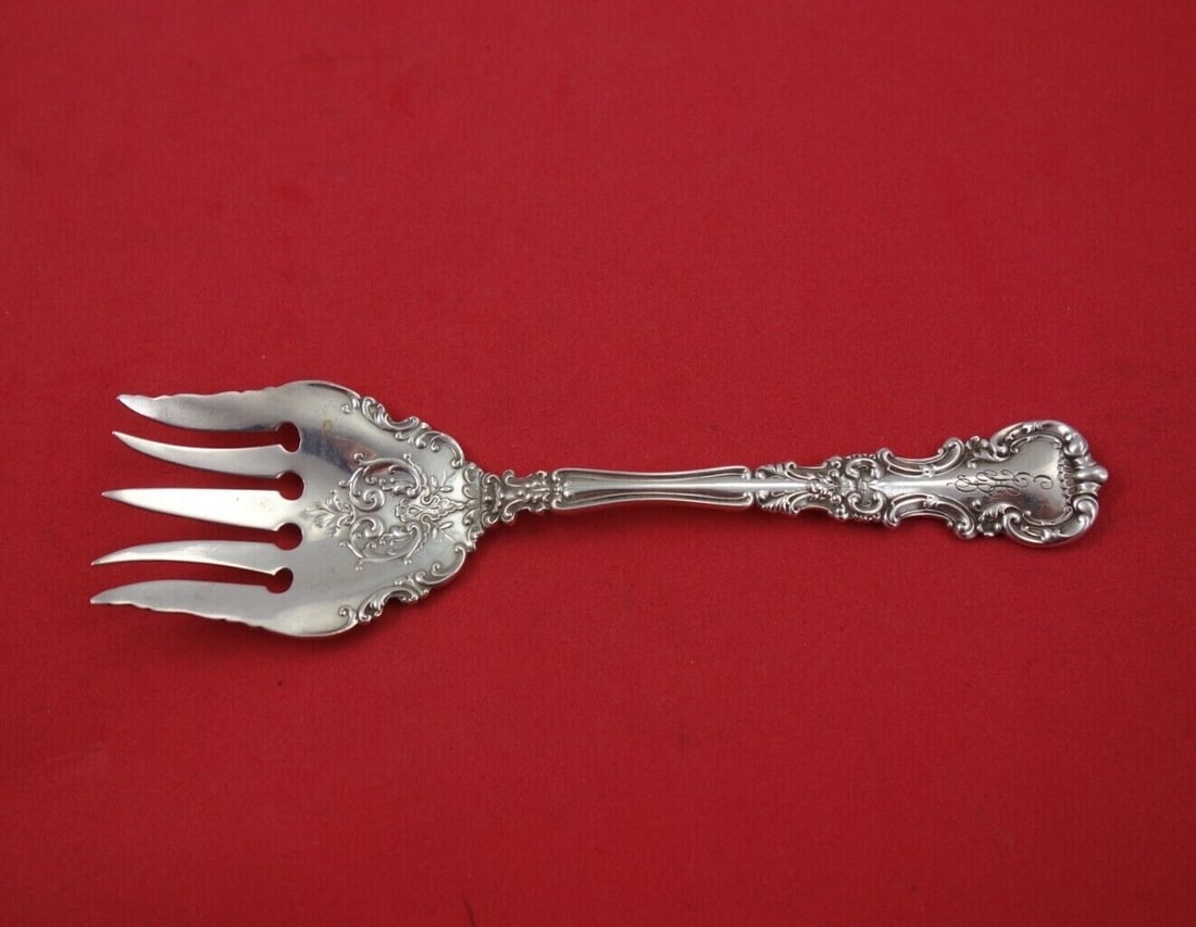 International Sterling Silver Avalon Sardine Fork 6 Inch Serving Piece (1 of 3)