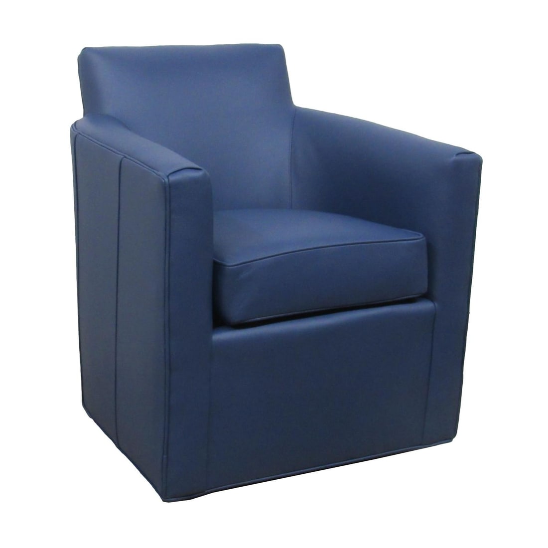 Custom Hand-Crafted Leather Accent Chair in Light Pink: Custom Hand-Crafted Leather Accent Chair in Light Pink Introducing a stunning hand-crafted accent chair designed in the English traditional style. This chair features a beautifully light pink leather 