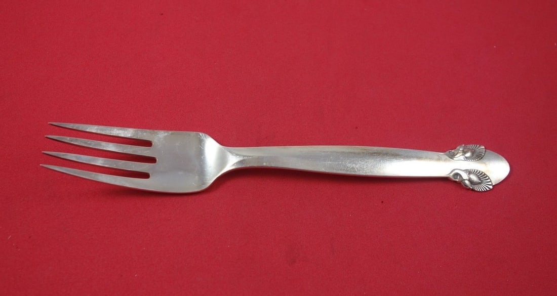Georg Jensen Bittersweet Sterling Silver Dinner Fork 7.5 Inch Flatware: Georg Jensen Bittersweet Sterling Silver Dinner Fork 7.5 Inch Flatware This elegant dinner fork is part of the renowned Bittersweet pattern by Georg Jensen, crafted from high-quality sterling silver. 