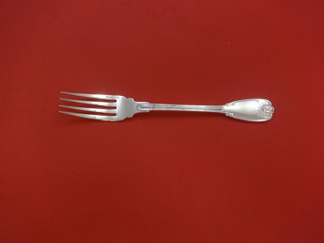 Sceaux by Christofle Sterling Silver Fish Fork 7.5" Flatware: Sceaux by Christofle Sterling Silver Fish Fork 7.5" Flatware Add elegance to your dining experience with the Sceaux by Christofle Sterling Silver Fish Fork. This exquisite piece of flatware measures 7