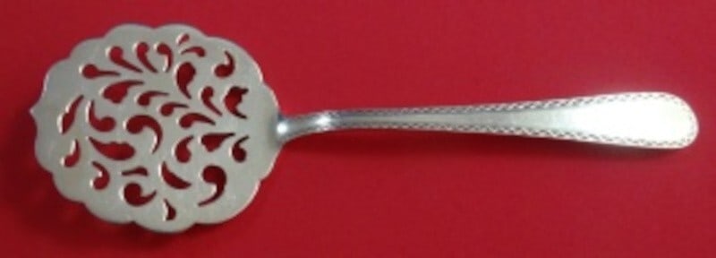 Kirk Winslow Sterling Silver Tomato Server 7 3/8 Inch Pierced Serving Piece (1 of 2)