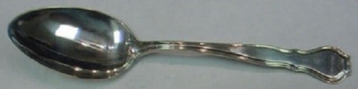 Wallace Nile Sterling Silver Serving Spoon 8 1/8 Antique: Wallace Nile Sterling Silver Serving Spoon 8 1/8 Antique This exquisite serving spoon from the Nile pattern by Wallace is crafted from high-quality sterling silver, measuring 8 1/8" in length. Dating 