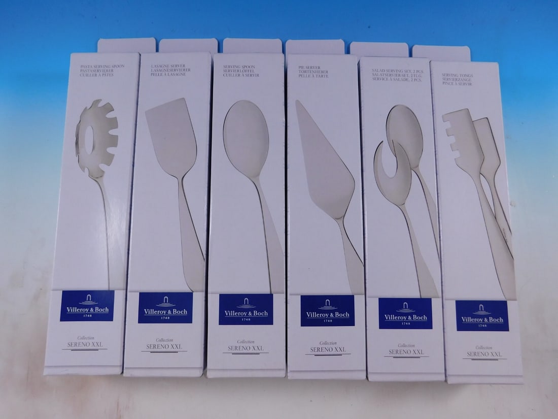 Villeroy & Boch Sereno XXL 8-Piece Stainless Steel Serving Set (1 of 3)