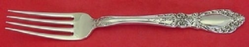 Alvin Prince Eugene Sterling Silver Dinner Fork 7 7/8 Vintage Flatware: Alvin Prince Eugene Sterling Silver Dinner Fork 7 7/8 Vintage Flatware Elevate your dining experience with this vintage Prince Eugene dinner fork by Alvin. Crafted from high-quality sterling silver, t