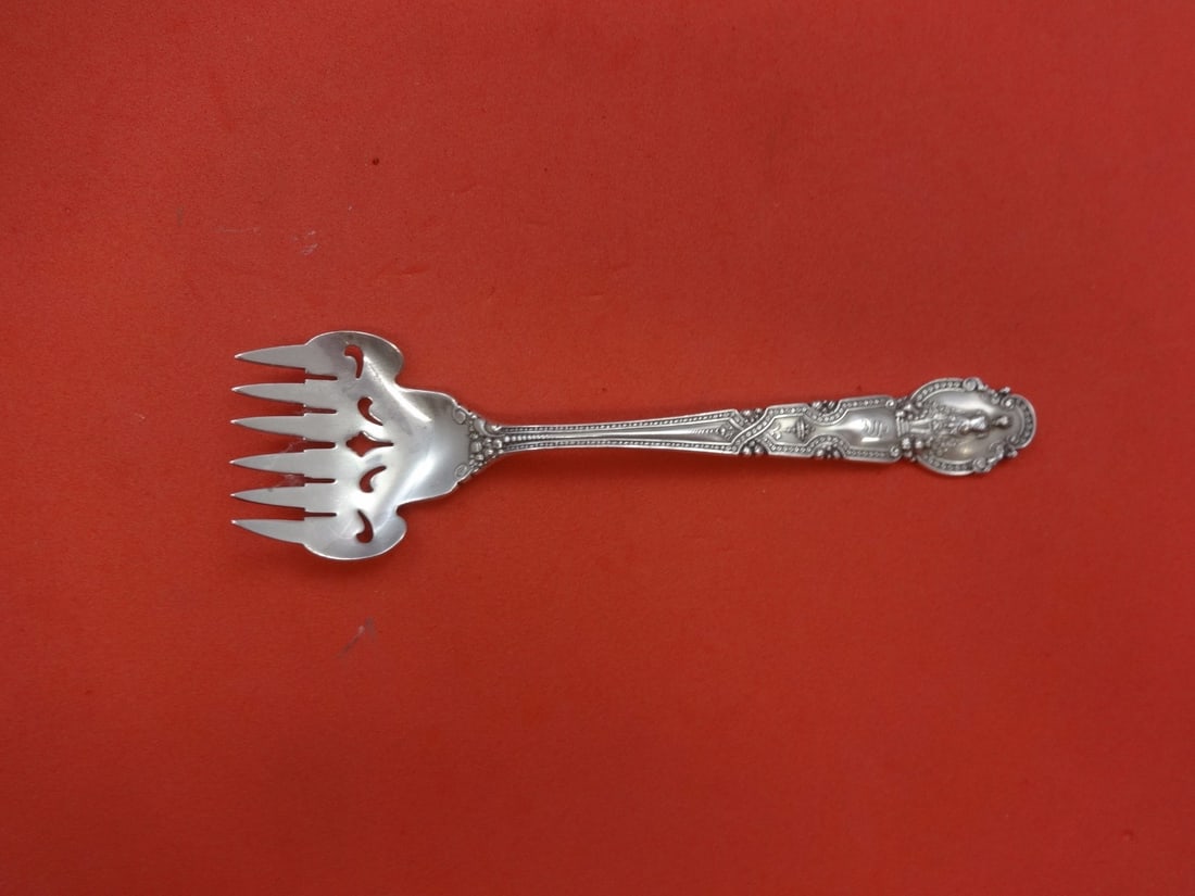 Tiffany & Co. Renaissance Sterling Silver Sardine Fork 5.5": Tiffany & Co. Renaissance Sterling Silver Sardine Fork 5.5" This exquisite sardine fork from the Renaissance pattern by Tiffany & Co. is crafted from high-quality sterling silver, showcasing the timel