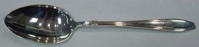 Gorham Nocturne Sterling Silver Serving Spoon 8.75 inches: Gorham Nocturne Sterling Silver Serving Spoon 8.75 inches This exquisite serving spoon features the elegant Nocturne pattern by Gorham, crafted from high-quality sterling silver. Measuring 8 3/4 inche