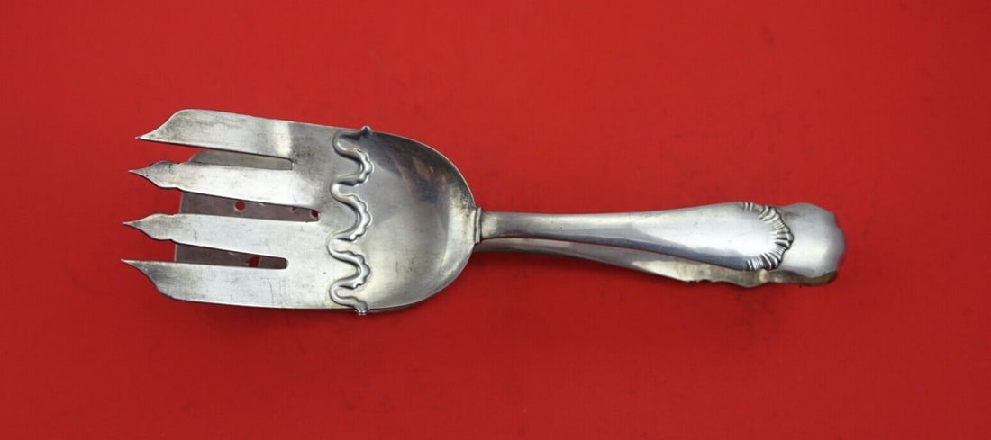 Wood and Hughes Victoria #80 Plain Sterling Silver Asparagus Tong 8 5/8": Wood and Hughes Victoria #80 Plain Sterling Silver Asparagus Tong 8 5/8" Enhance your dining experience with this exquisite Victoria #80 Plain Asparagus Serving Tong by Wood and Hughes. Crafted from h