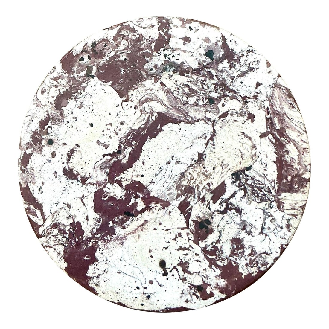 Handcrafted Marbled Scagliola Plaster Display Plinth With Boho Style: Handcrafted Marbled Scagliola Plaster Display Plinth With Boho Style This Boho chic hand-painted Scagliola plinth is crafted using traditional techniques to replicate the refined texture of natural st