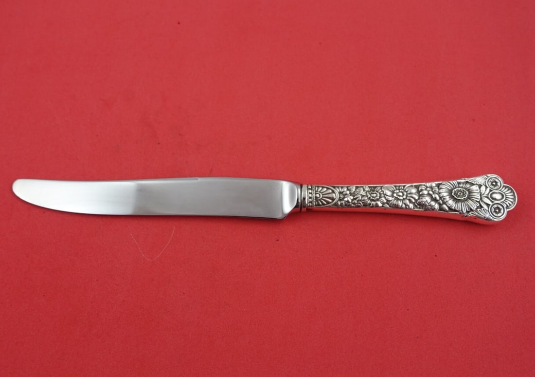 Gorham Cluny Sterling Silver Knife 8 3/4 inches Monogrammed (1 of 3)