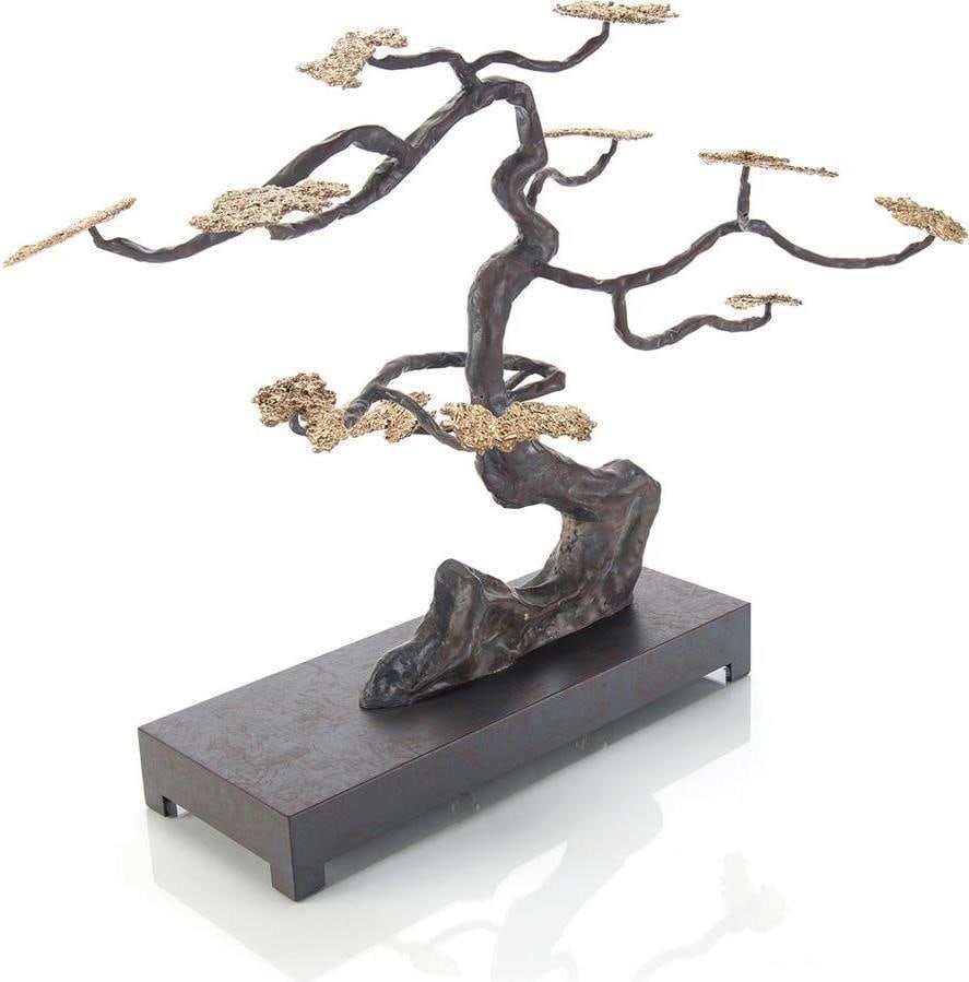 John-Richard Brass Windswept Sculpture Art Nouveau 23 x 27 x 15 (1 of 2)