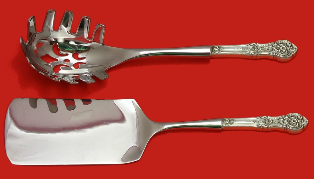 2pc Springtime International Sterling Silver Pasta Serving Set HHWS Custom (1 of 1)