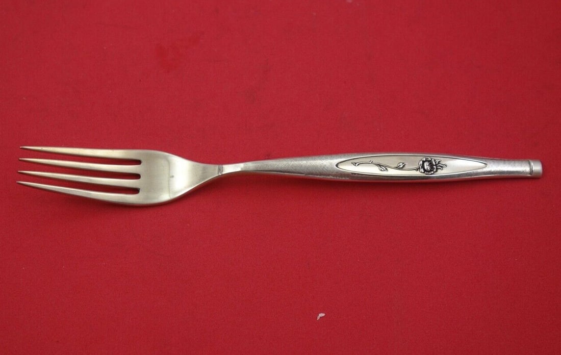 Towle Experimental Sterling Silver Fork 7 3/4 inches 1968 (1 of 2)