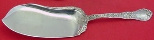 Gorham Meadow Sterling Silver Fish Server 10.5" Monogrammed: Gorham Meadow Sterling Silver Fish Server 10.5" Monogrammed Enhance your dining experience with this exquisite fish server from the Meadow by Gorham collection. Crafted from high-quality sterling silv