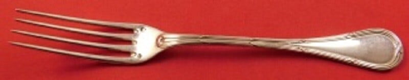 Puiforcat Bougainville Sterling Silver Fork 7 1/4 Inch Flatware: Puiforcat Bougainville Sterling Silver Fork 7 1/4 Inch Flatware Introducing the Bougainville Regular Fork by Puiforcat, a beautiful piece of flatware crafted from high-quality sterling silver. This el